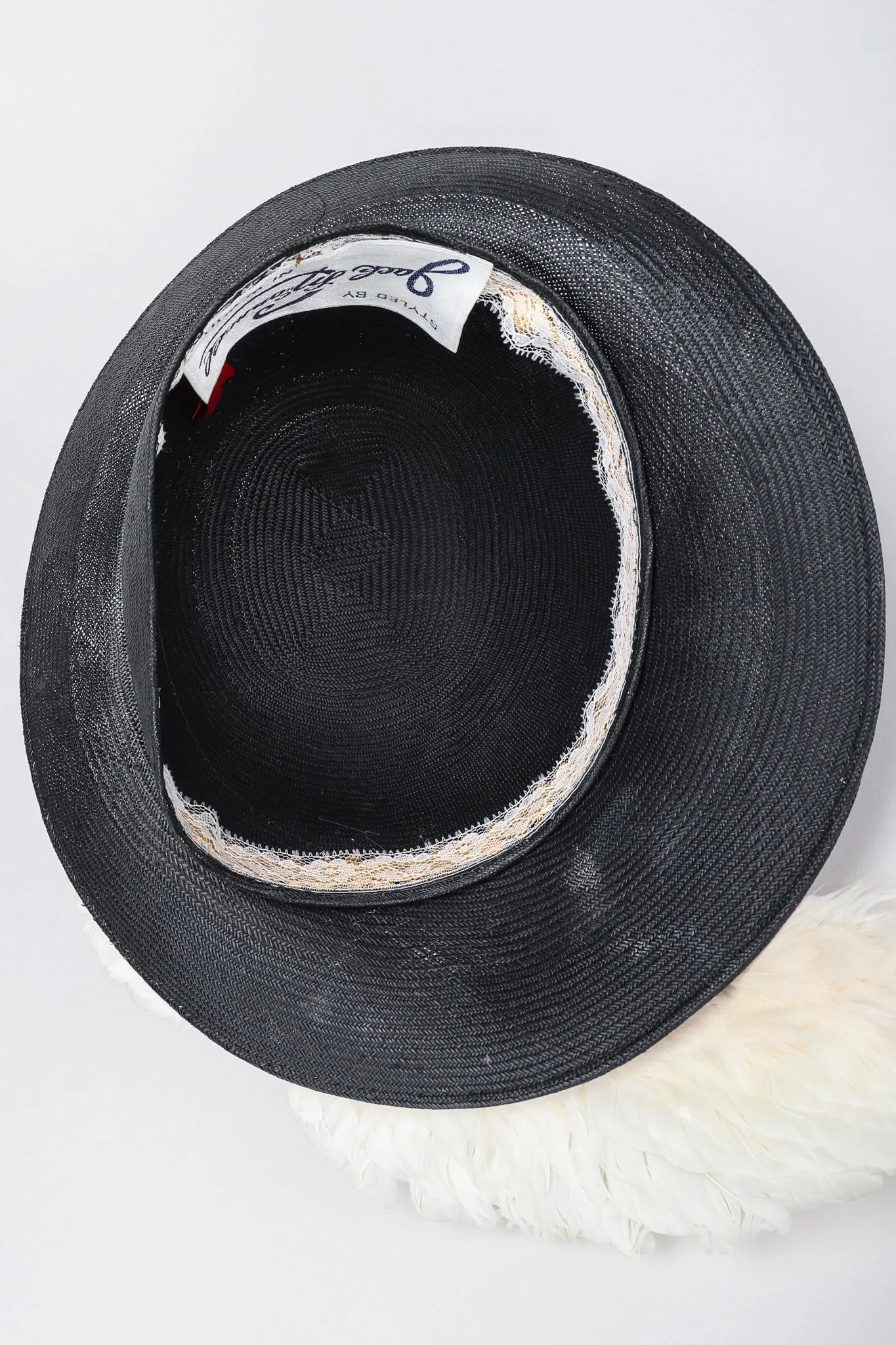Feather Wing Calot Hat