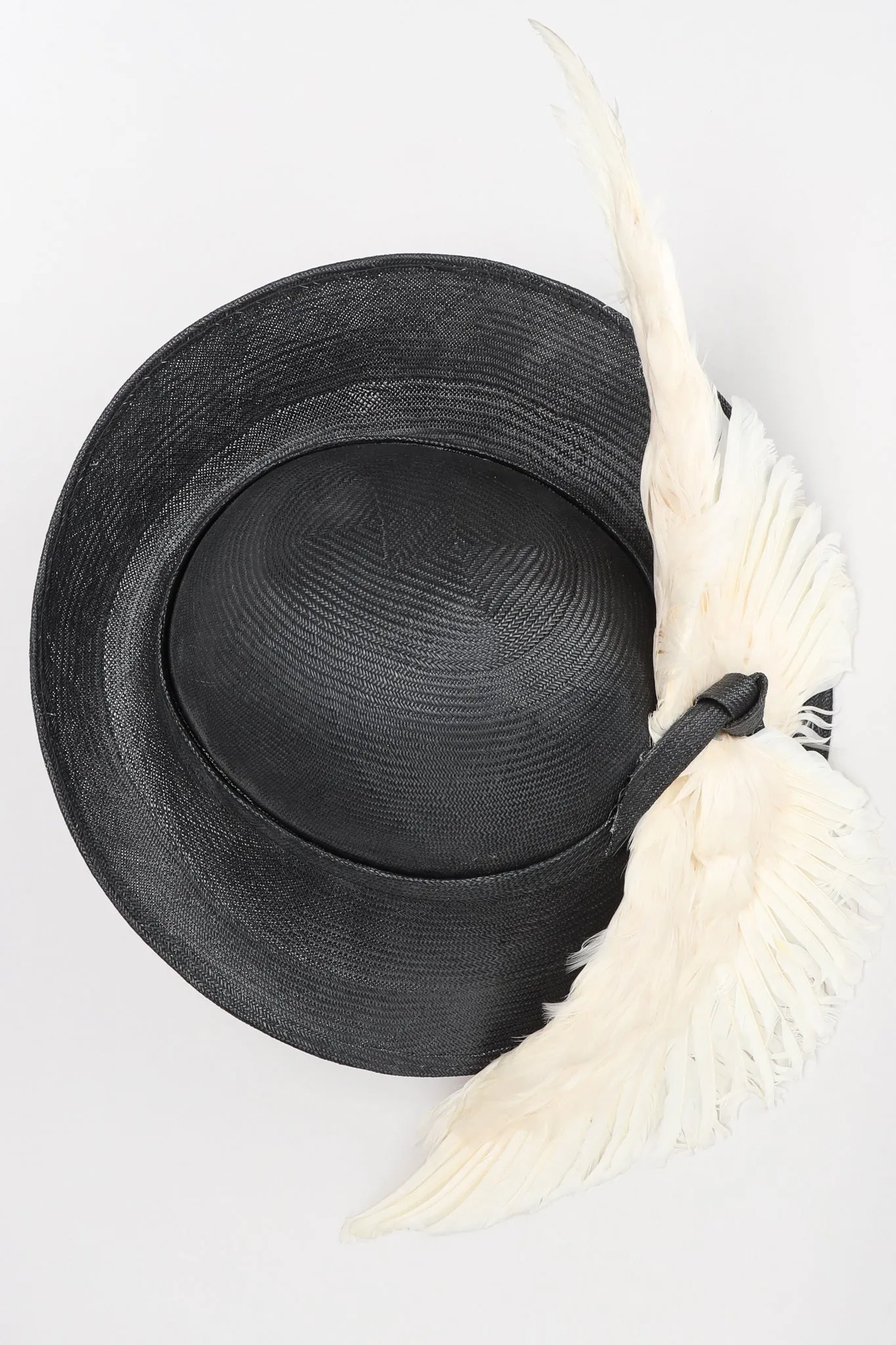 Feather Wing Calot Hat
