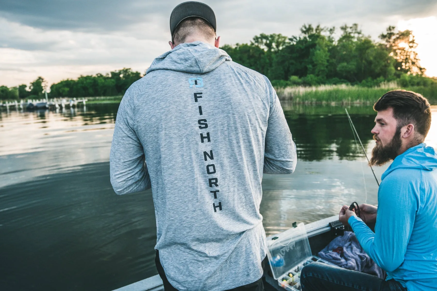 Fish North Hoodie