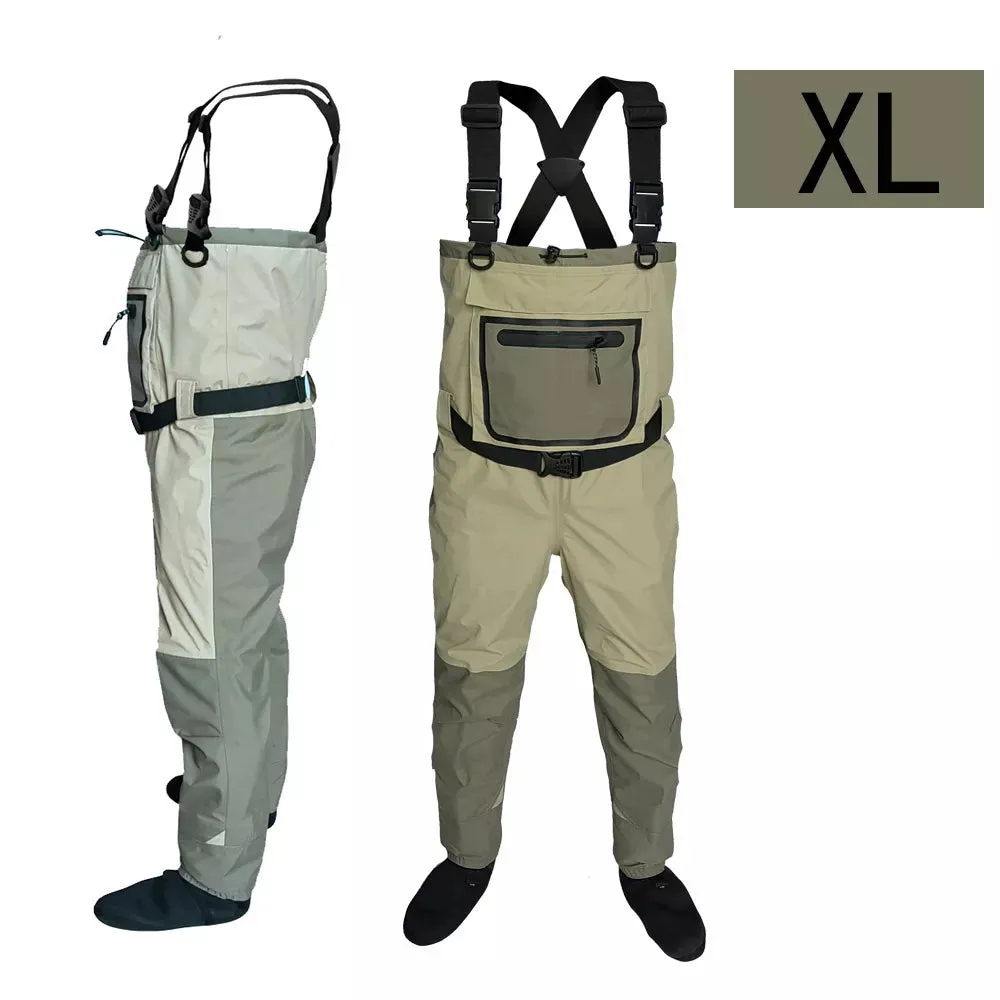 fishing Children adults waders neoprene foot Quick-dry Waterproof breathable
