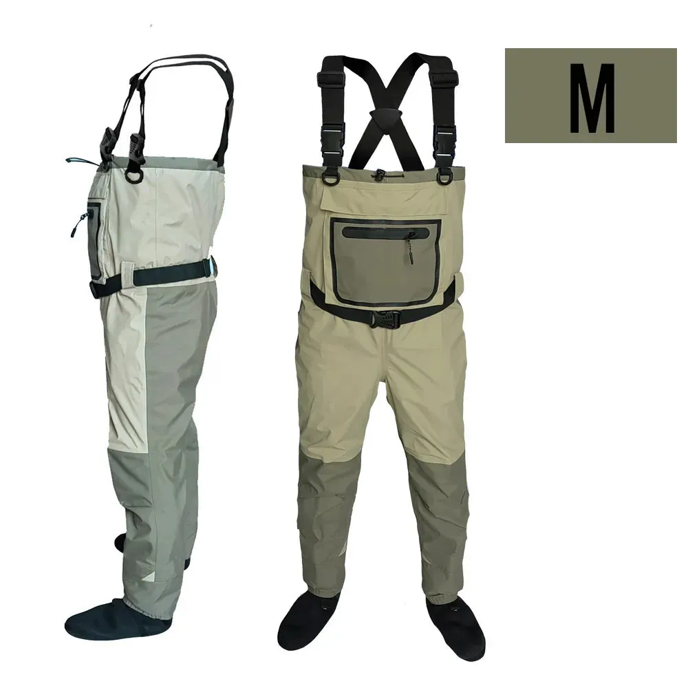fishing Children adults waders neoprene foot Quick-dry Waterproof breathable