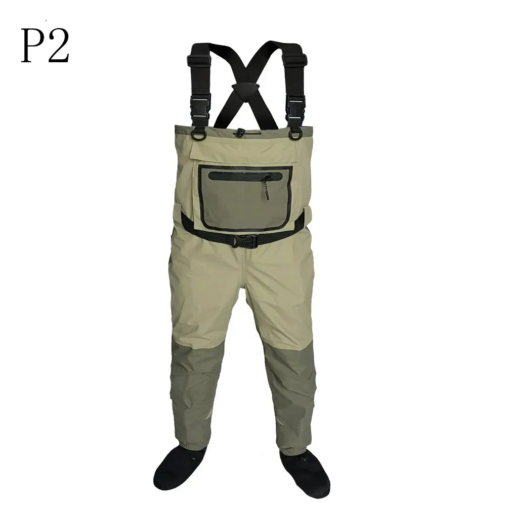 fishing Children adults waders neoprene foot Quick-dry Waterproof breathable