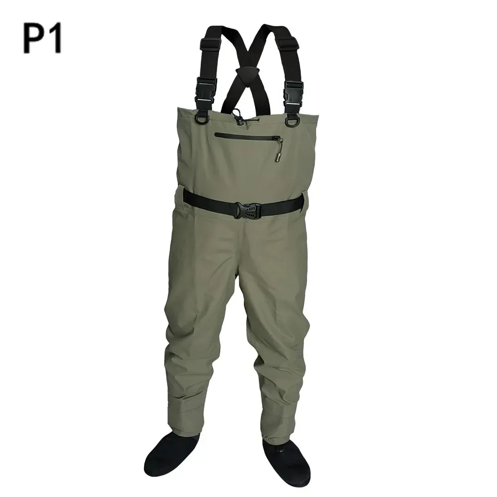 fishing Children adults waders neoprene foot Quick-dry Waterproof breathable