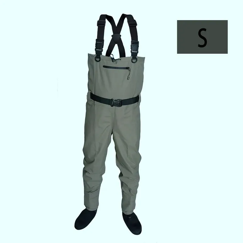 fishing Children adults waders neoprene foot Quick-dry Waterproof breathable