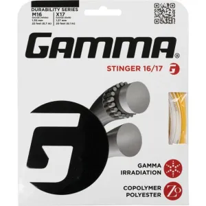 Gamma Stinger (Stinger 16/1.30 & Stinger 17/1.27) Hybrid Tennis String