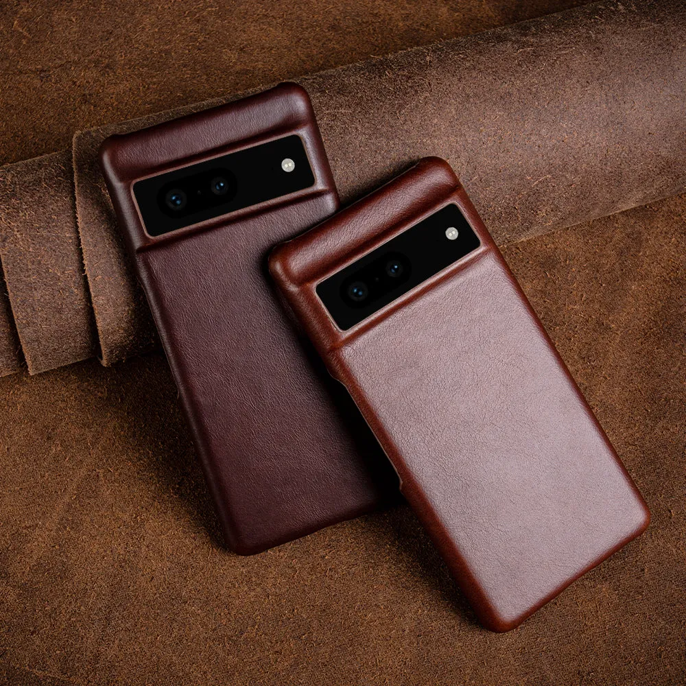 Genuine Leather Case For Google Pixel