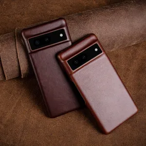 Genuine Leather Case For Google Pixel