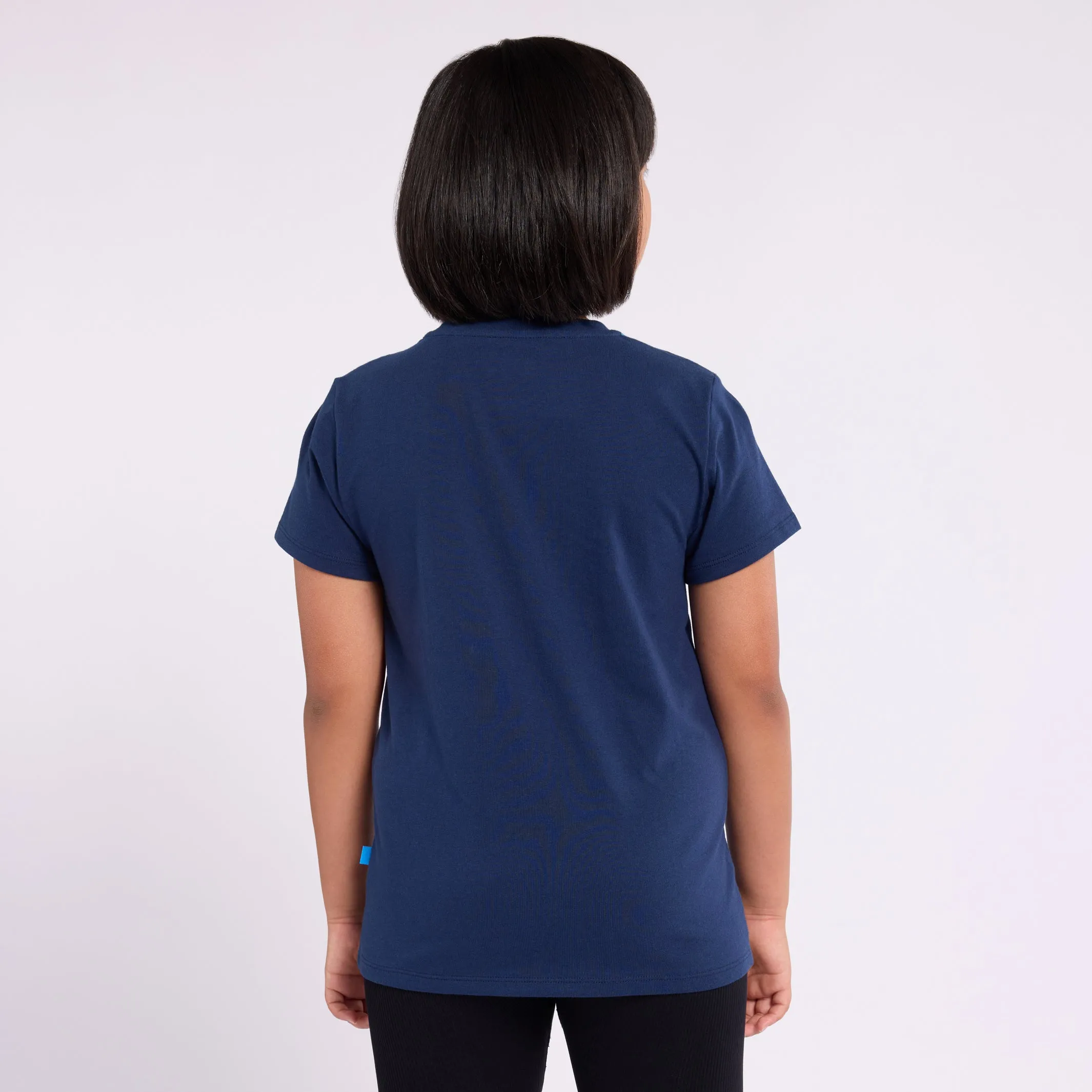 Girl's T-Shirt Round Logo