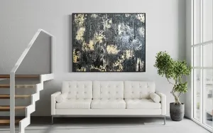 Gold Dust Twilight - 36”W x 48”H