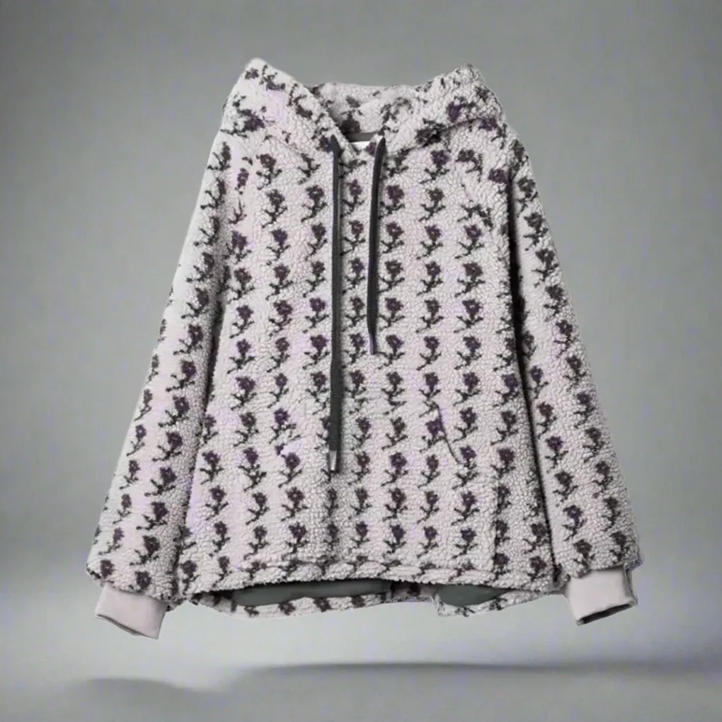 Graphic Wool Hoodie