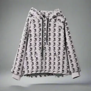 Graphic Wool Hoodie