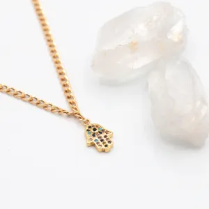 Hamsa Anklet
