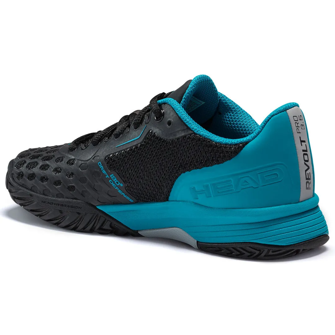 Head Revolt Pro 3.5 Junior Tennis Shoe (Black/Blue)