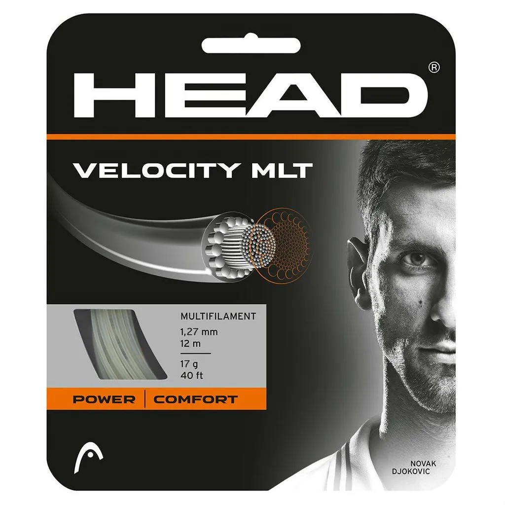 Head Velocity MLT 17 Tennis String in Natural
