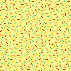 Hello Summer Colorful Sprinkles Yellow