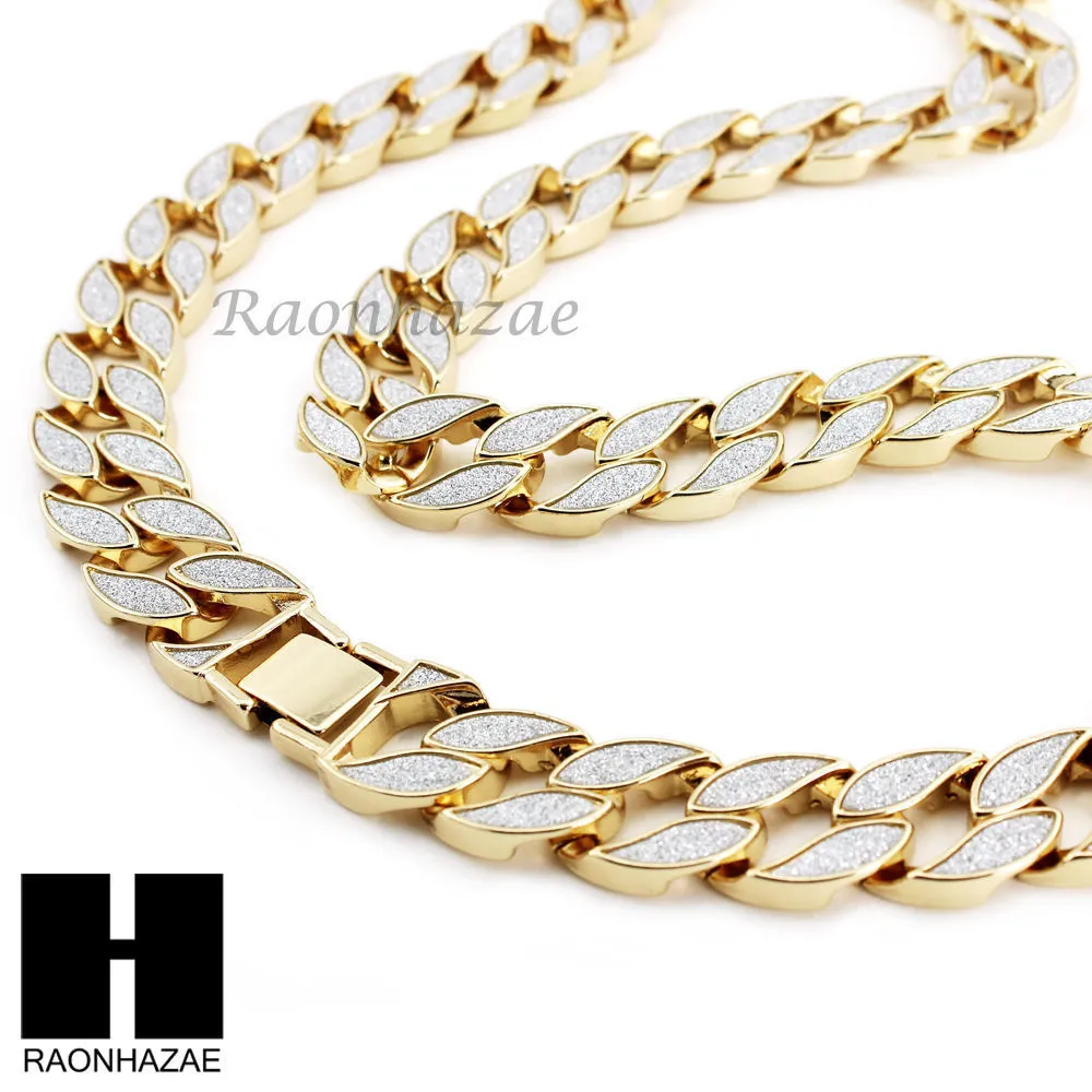 Hip Hop Jesus Pendant 16" Choker 18" Tennis 30" Cuban Chain 22