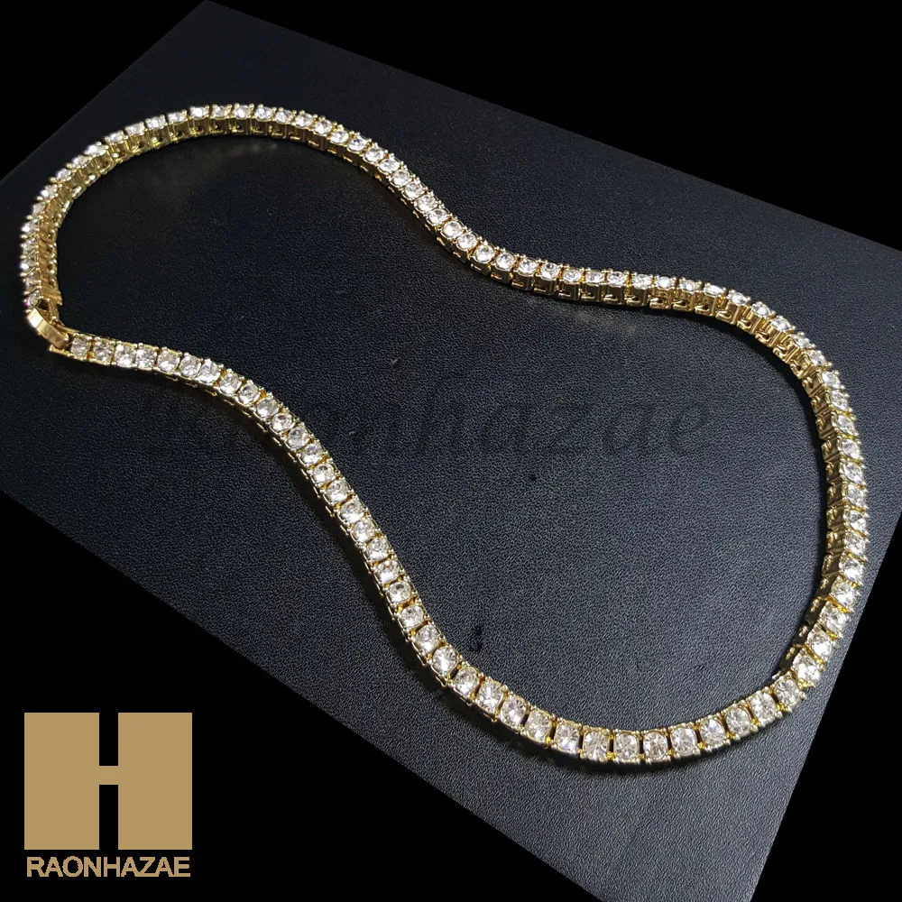Hip Hop Quavo Shining Cross Miami Cuban Choker Chain Necklace L34
