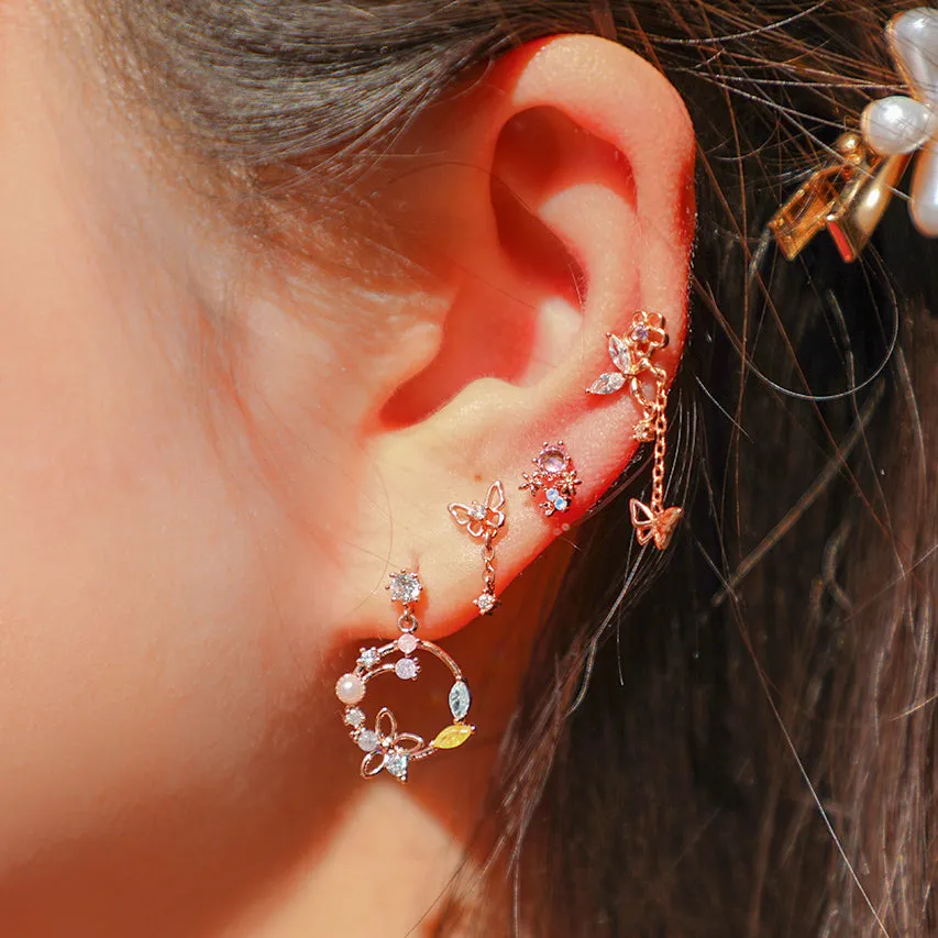 Jasmine Floral Earrings