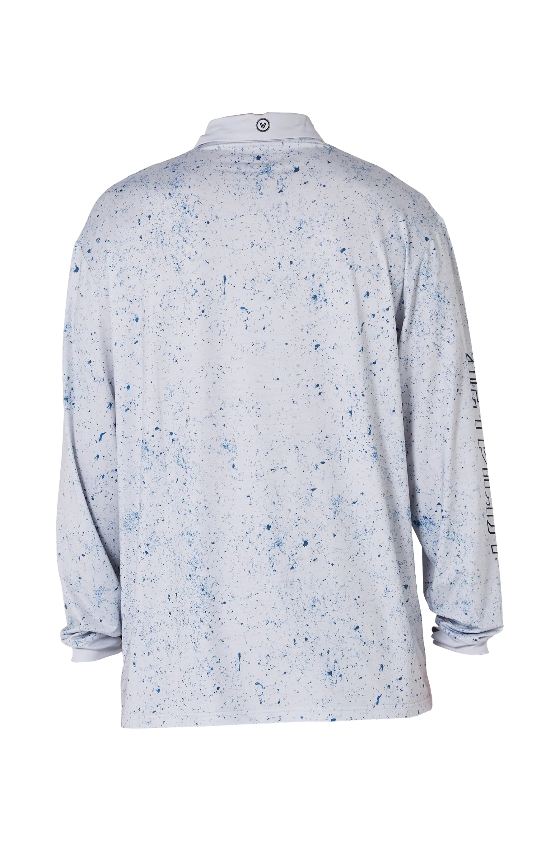 Jetpilot Venture LS Fishing Mens Polo - Grey