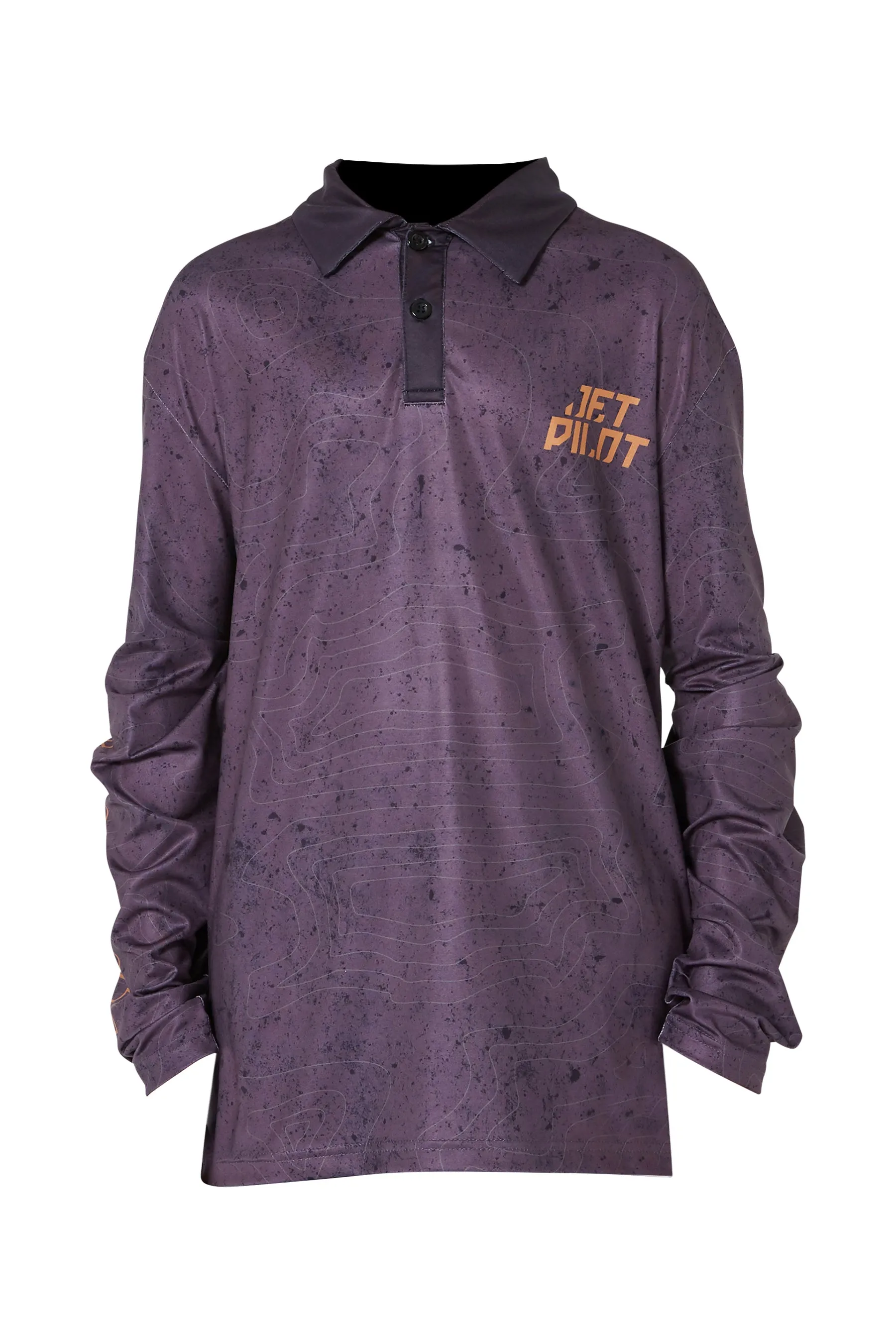 Jetpilot Venture Youth Fishing Shirt - Black