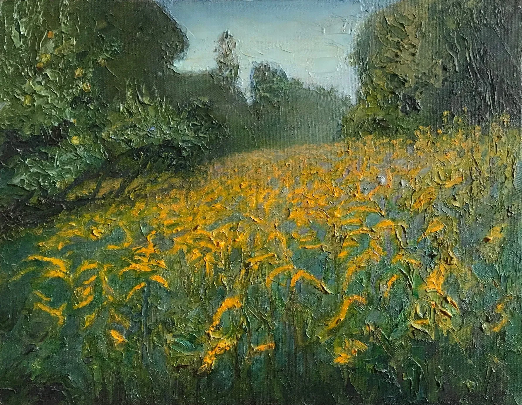 John Sevcik: Field of Goldenrod (Orland, Maine)