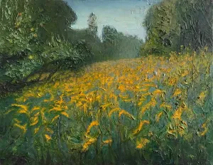 John Sevcik: Field of Goldenrod (Orland, Maine)