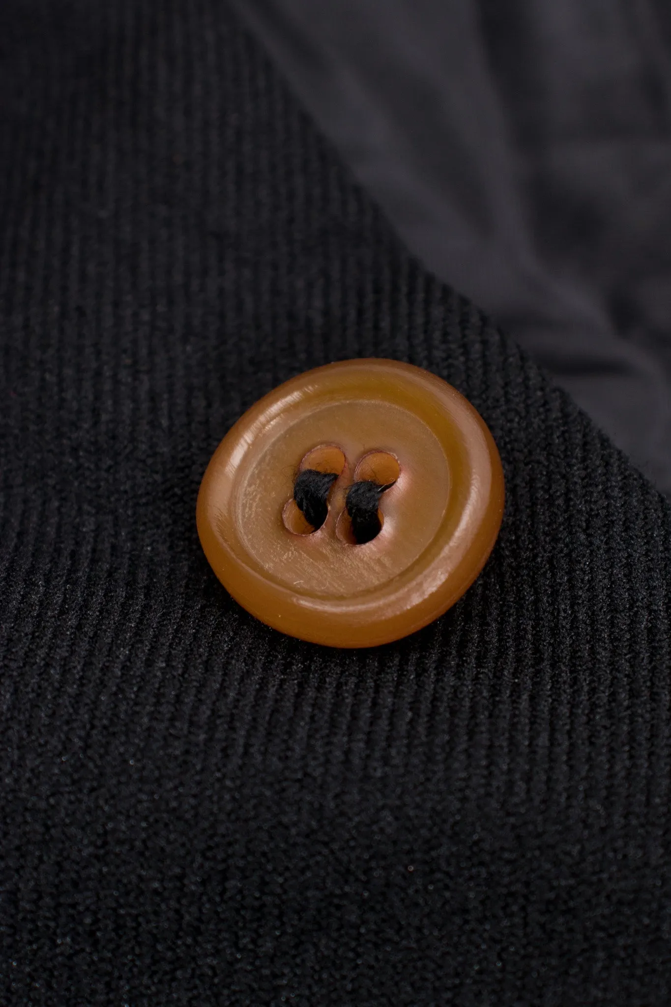 Knotted Scarf Collar Coat