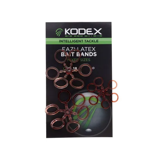 KODEX Eazi Latex Bait Bands 18pc pkt