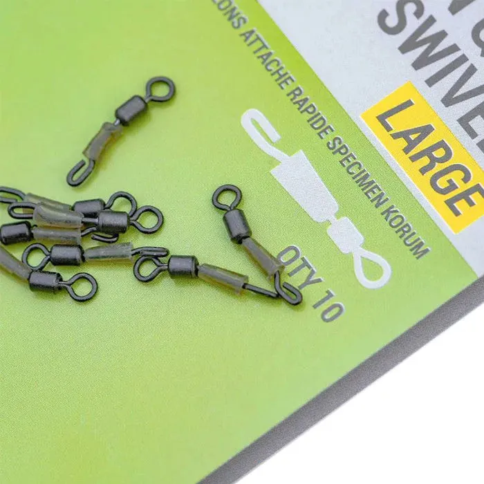 KORUM Specimen Quick Snap Swivels