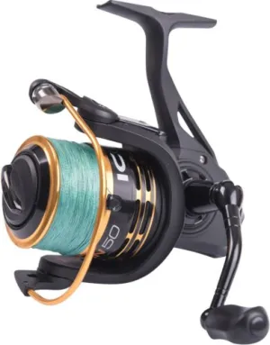 Leeda Icon 50 Spin with 20lb Braid / Spinning Fishing Reel