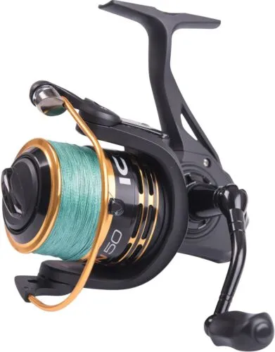 Leeda Icon 50 Spin with 20lb Braid / Spinning Fishing Reel