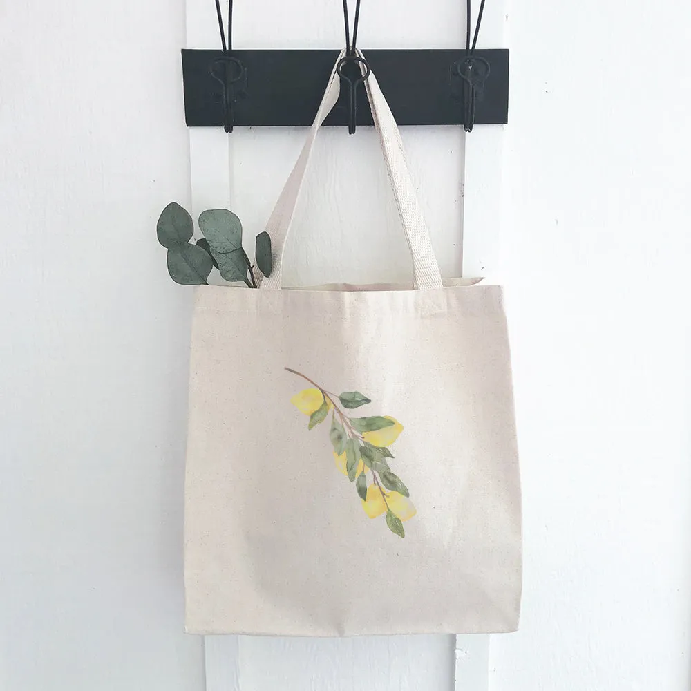 Lemon Branch - Canvas Tote Bag