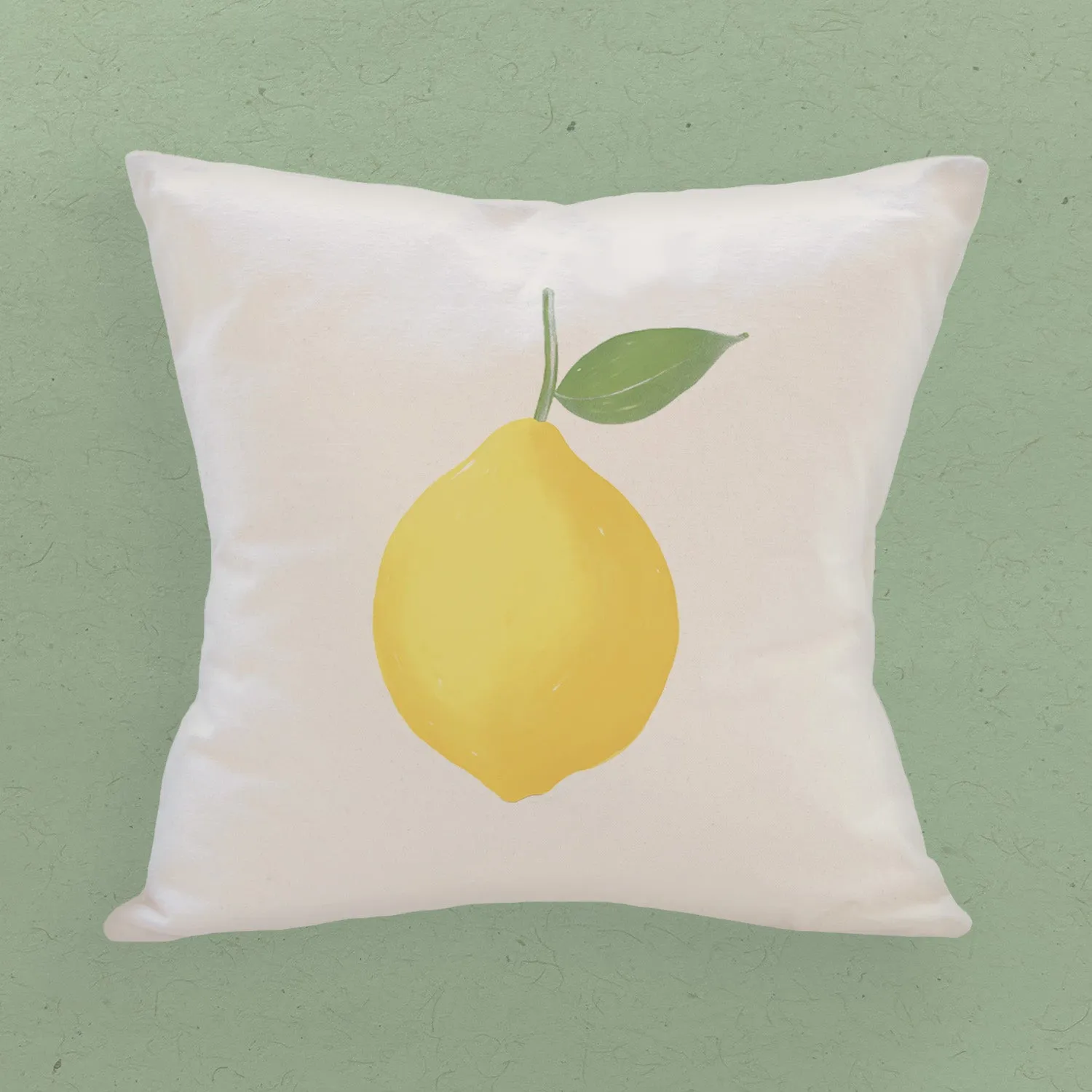 Lemon - Square Canvas Pillow