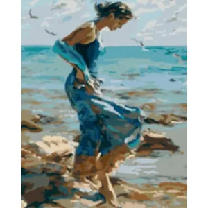 Light Breeze by the Sea – Canvastly DIY Paint By Numbers