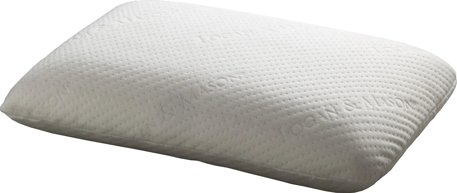 Logan & Mason COOL GEL MEMORY FOAM WHITE PILLOW