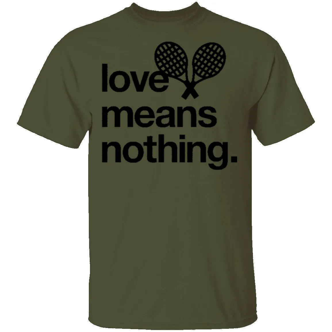 Love Means Nothing Tennis T-Shirt
