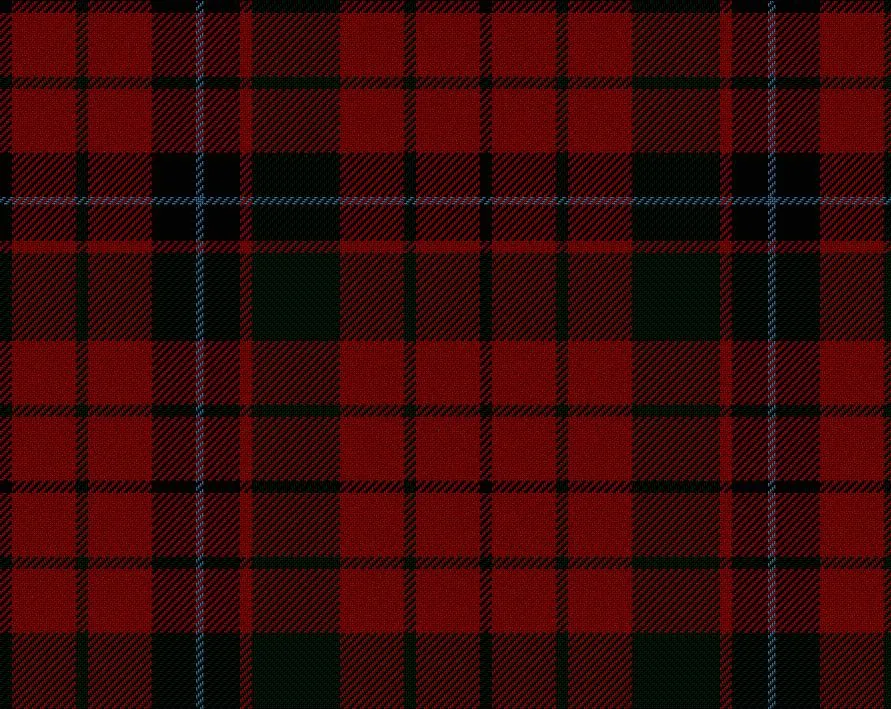 MacNicol Red Modern Casual 4 Yard Kilt