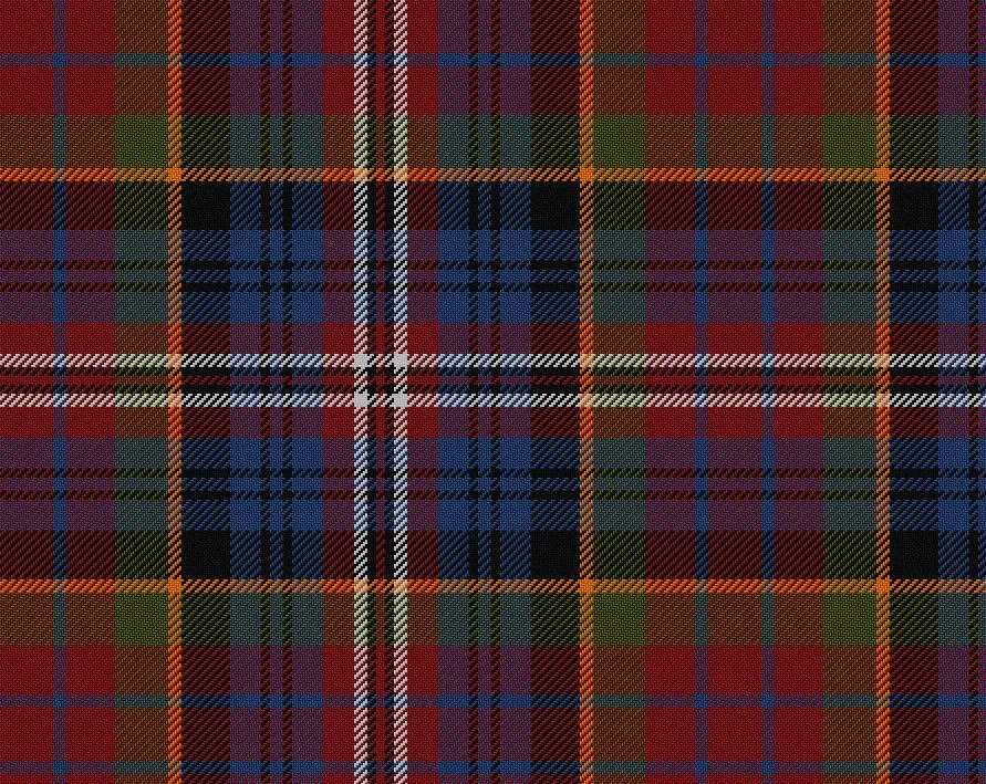 MacPherson Red Muted Casual 4 Yard Kilt