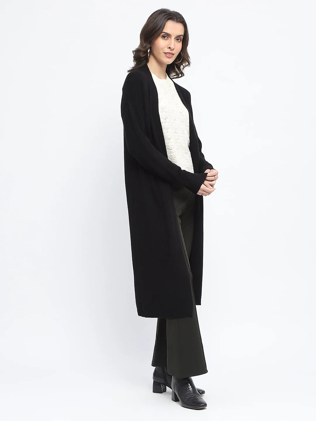 Madame Open Front Black Shrug