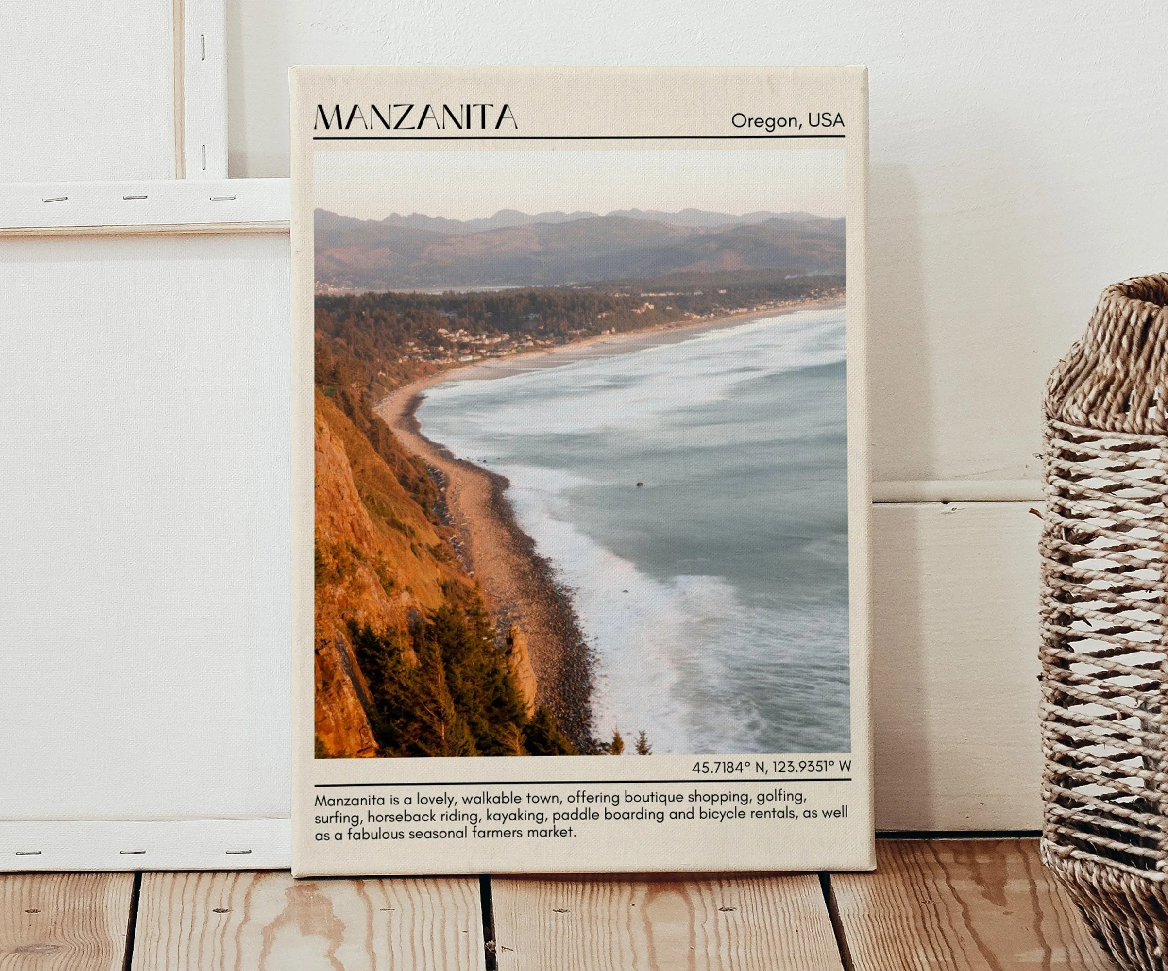 Manzanita Wall Canvas, USA