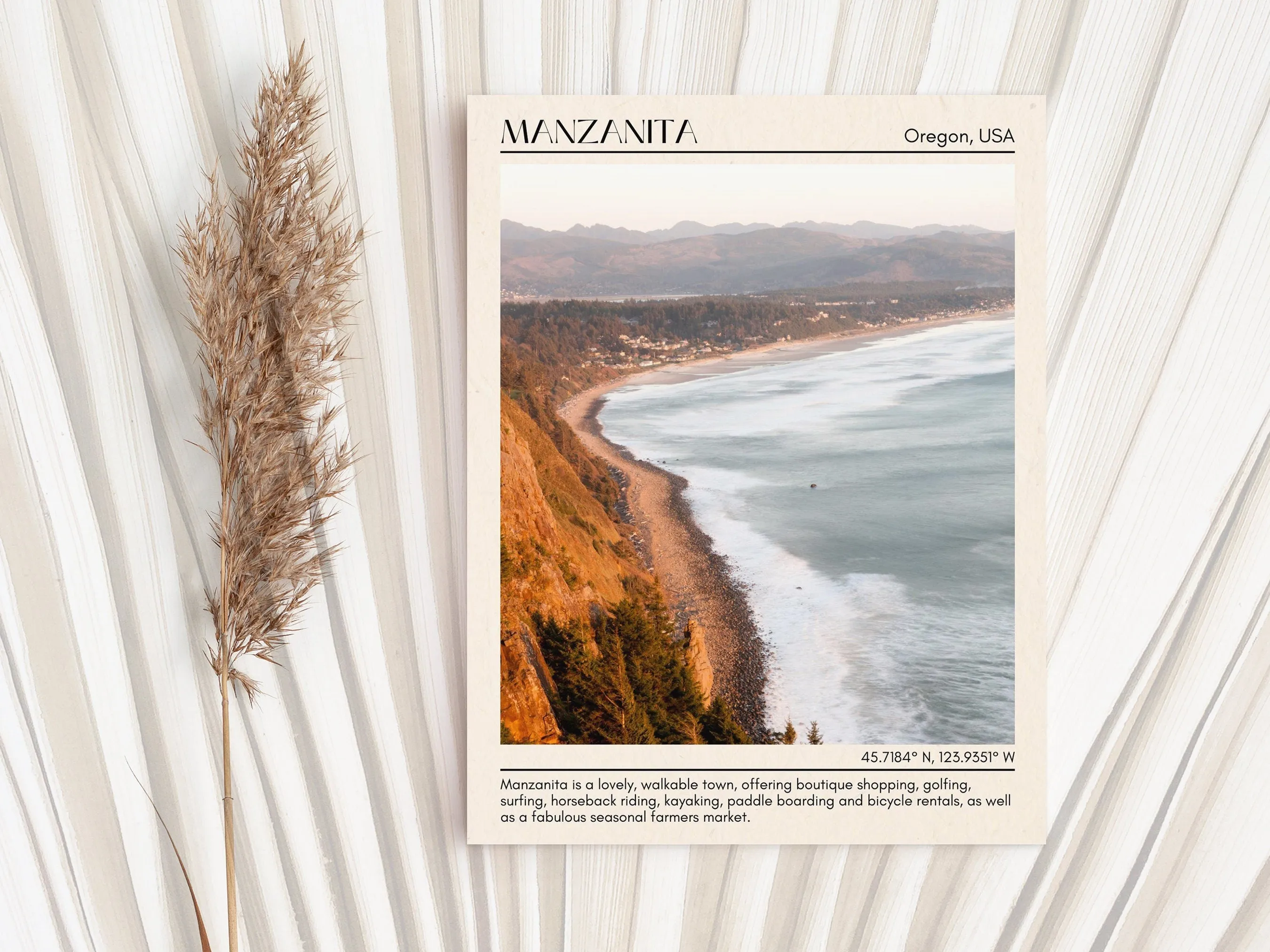 Manzanita Wall Canvas, USA