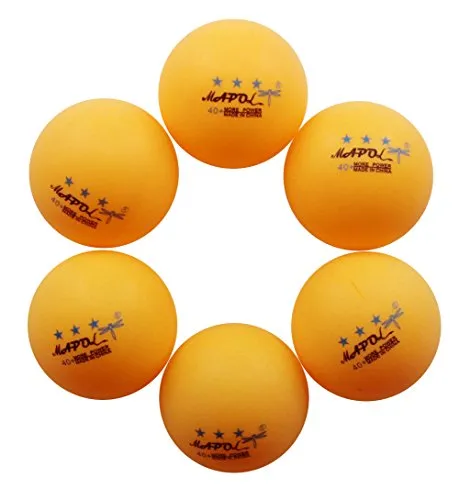 mapol Regail 50 Yellow 3-star Table Tennis Advanced Training Ping Pong Balls (40 mm)