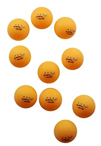 mapol Regail 50 Yellow 3-star Table Tennis Advanced Training Ping Pong Balls (40 mm)