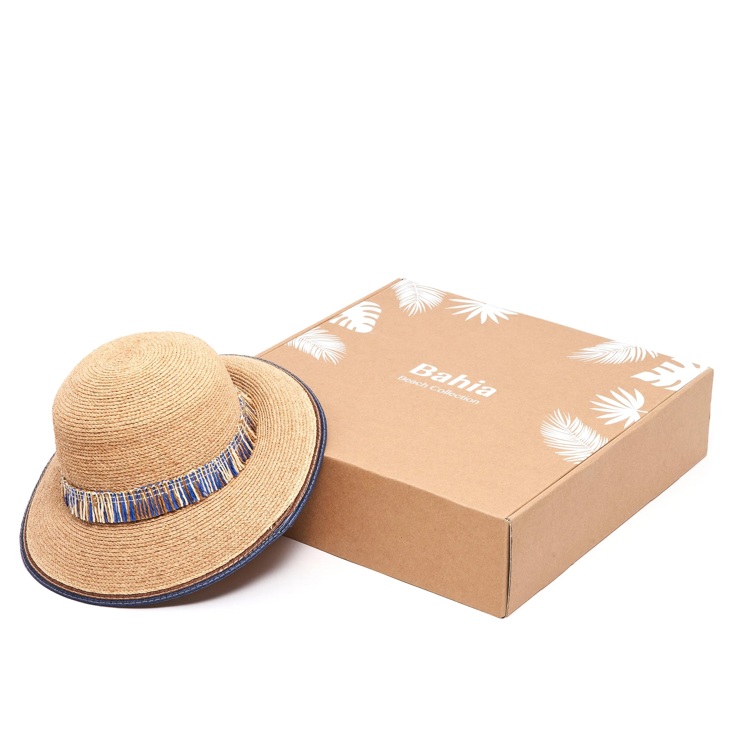 Marcella Raffia Braided Sun Hat