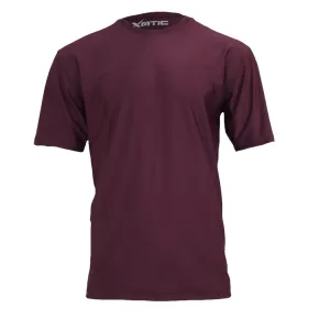 Maroon SHORT SLEEVE Performance Fishing Shirt - UBNT