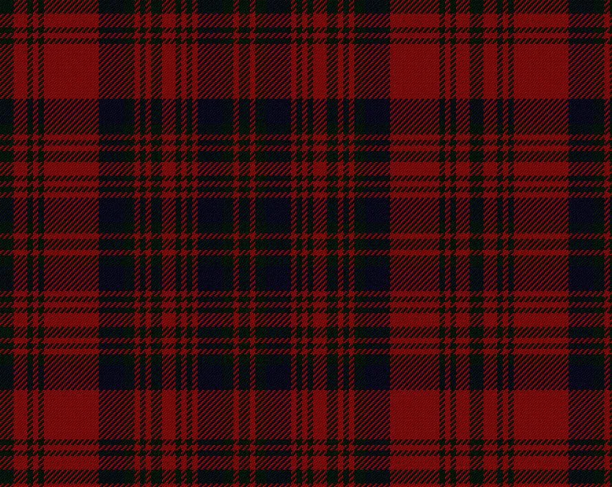 Matheson Red Modern Casual 4 Yard Kilt