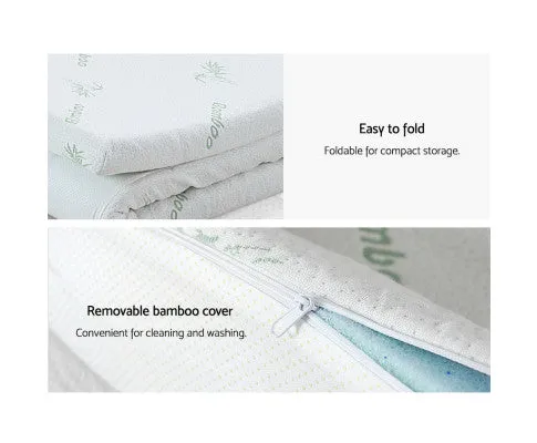 Memory Foam Mattress Topper 8cm - 11-zone