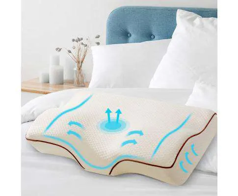 Memory Foam Pillow Neck Pillows Contour Rebound Pain Relief Support