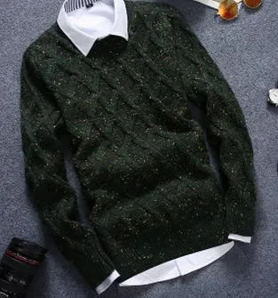 Men's 2 Tone Sweater