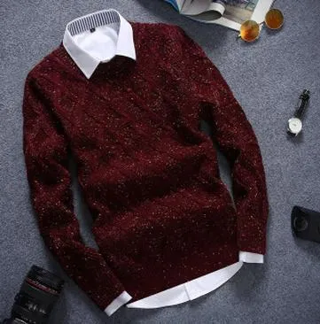 Men's 2 Tone Sweater